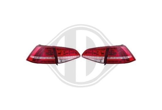 Achterlichten set Golf 7 Rood LED 2012-2017 Actie, Auto diversen, Tuning en Styling, Ophalen of Verzenden