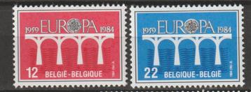 TSS Kavel 240295 België  pf minr  2182-2183 Europa CEPT 1984 beschikbaar voor biedingen