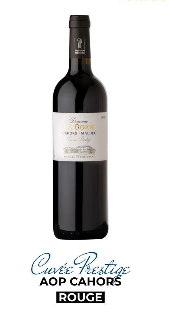 Rode wijn - Cuvée Prestige Domaine La Borie - 100% malbec, Diversen, Levensmiddelen, Ophalen