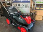 aktie accu grasmaaier 48 volt van 469 euro voor 375 euro !!!, Ophalen, Nieuw, 50 cm of meer
