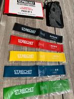 Nieuwe Strechit fitness / fisio sport banden 5x, Sport en Fitness, Fitnessmaterialen, Ophalen of Verzenden, Nieuw, Armen, Weerstandband