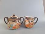 Oud Japans theeservies, handgeschilderd, Ophalen of Verzenden