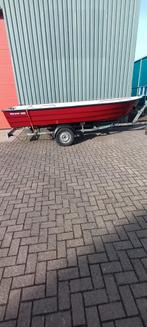 Verano 4.25 inclusief freewheel trailer z.g a n., Watersport en Boten, Vis- en Consoleboten, Ophalen, Tot 10 pk, Zo goed als nieuw