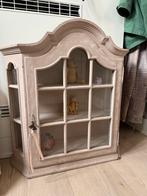 Vintage Kastje met Glazen Deur, Huis en Inrichting, Kasten | Overige, Ophalen, Gebruikt