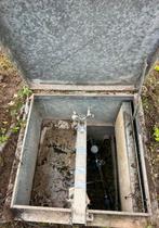 Bouwwaterput - Wateraansluiting, Doe-het-zelf en Verbouw, Ophalen, Gebruikt