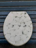 Witte rozen wc bril, Huis en Inrichting, Badkamer | Badkamermeubels, Ophalen, 25 tot 50 cm, Overige typen, Minder dan 100 cm