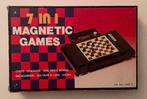 7 in 1 magneet spel backgammon schaak halma solitaire ludo, Een of twee spelers, Ophalen of Verzenden, Zo goed als nieuw, Reisspel