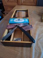 Nostalgische scheer kistje met spiegel, Ophalen of Verzenden