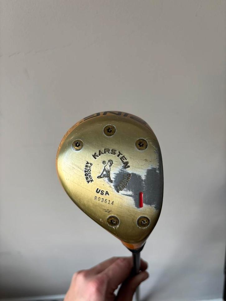 Ping Zing Driver - Echt Hout - Nette Staat, Sport en Fitness, Golf, Zo goed als nieuw, Club, Ping, Ophalen of Verzenden