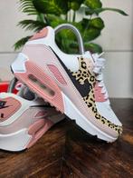 Nike Air Max 90 Leopard Rust Pink maat 36,5, Nike, Nieuw, Ophalen of Verzenden, Sneakers of Gympen