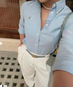 Ralph Lauren Overhemd, Kleding | Dames, Ophalen of Verzenden, Zo goed als nieuw, Blauw