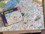 Van Haasteren legpuzzel 1500 stukjes Tropisch Zwemparadijs, Ophalen, 500 t/m 1500 stukjes, Gebruikt, Legpuzzel