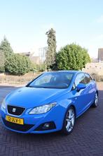 Seat Ibiza 1.6 77KW 3DRS 2009 Blauw, Auto's, Seat, Voorwielaandrijving, Zwart, Ibiza, Origineel Nederlands