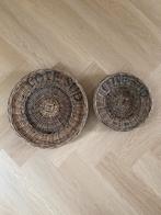 Riviera maison rotan wandborden, Schaal, Rond, Ophalen of Verzenden, Zo goed als nieuw