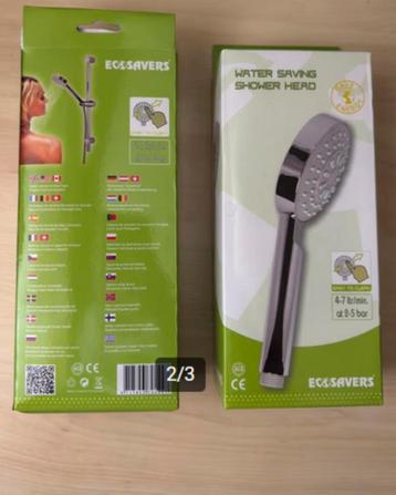 Waterbesparende douchekop. Nieuw. beschikbaar voor biedingen