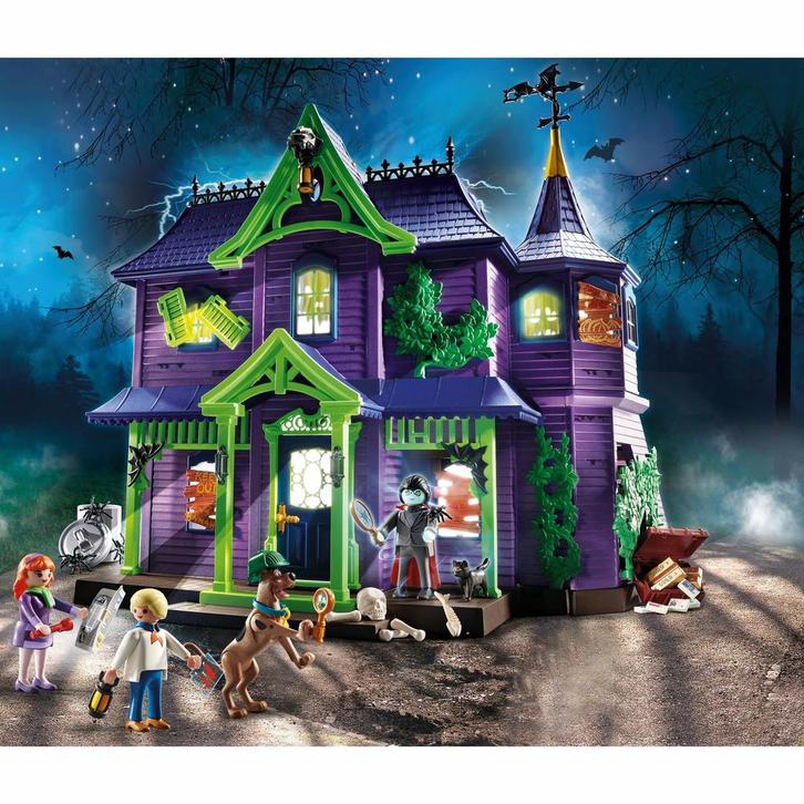 Playmobil scooby-doo 70361 spookhuis ongeopend haunted house, Kinderen en Baby's, Speelgoed | Playmobil, Nieuw, Complete set, Ophalen of Verzenden