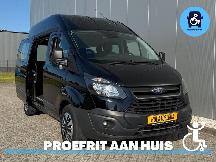 Ford Transit Custom L1H2 Custom Automaat (2017) Zelfrijder D, Auto's, Bestelauto's, Bedrijf, Te koop, Aangepast voor mindervaliden