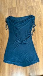 Blauw jurkje maat S, Blauw, Ophalen of Verzenden, Maat 36 (S), Gedragen