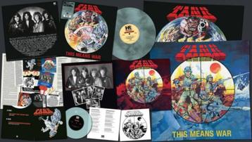 Tank - LP + 7" deluxe editioin Raven Jaguar Battleaxe Venom  beschikbaar voor biedingen