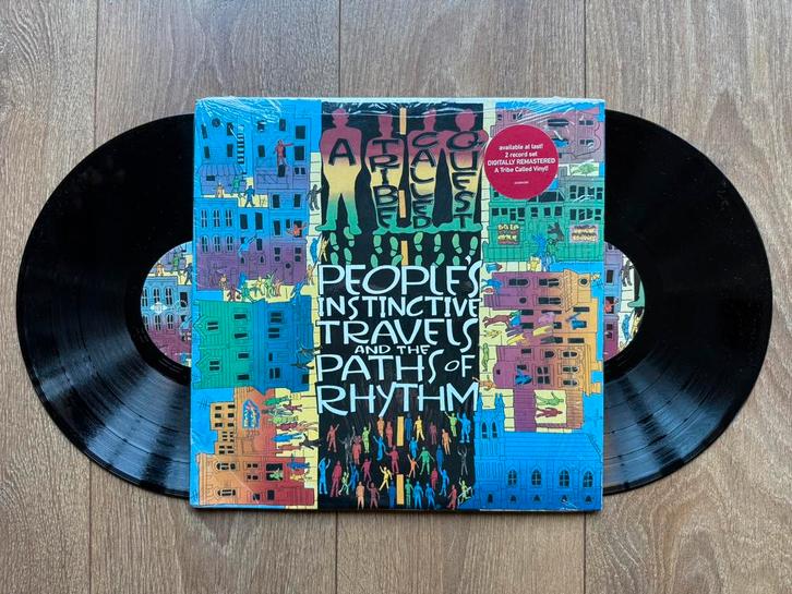 A Tribe Called Quest – People's Instinctive Travels (2x LP), Cd's en Dvd's, Vinyl | Hiphop en Rap, Gebruikt, 2000 tot heden, 12 inch