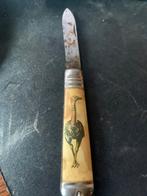 Antiek zakmes met speciale handgreep, Antiek en Kunst, Antiek | Overige Antiek, Ophalen of Verzenden