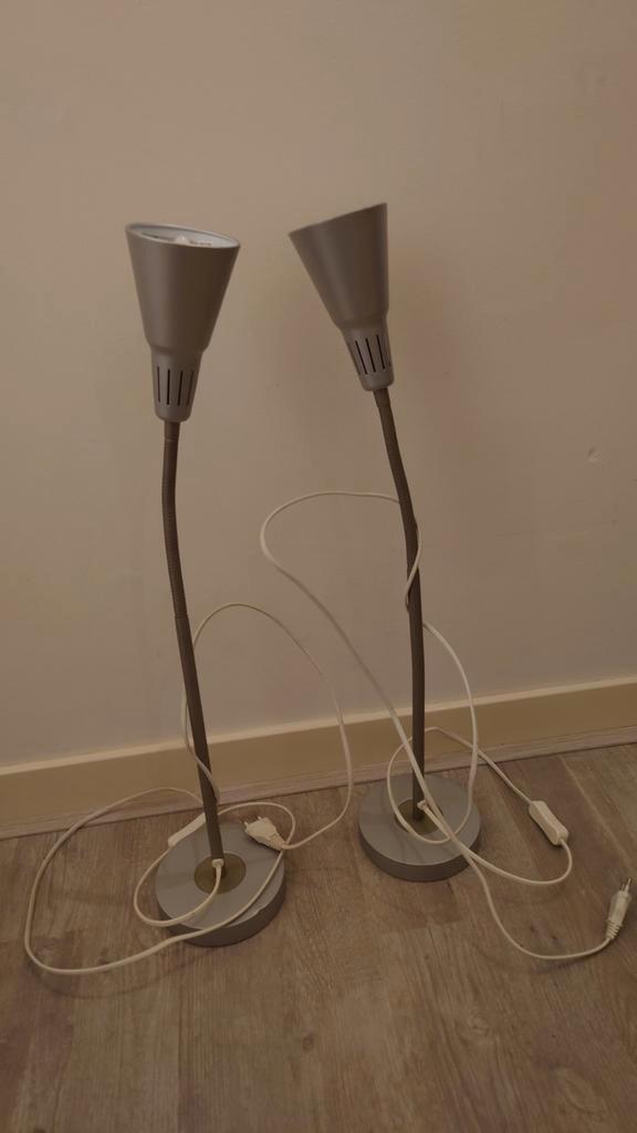 Ikea lampen model Kvart, Huis en Inrichting, Lampen | Tafellampen, Gebruikt, Minder dan 50 cm, Metaal, Overige materialen, Ophalen