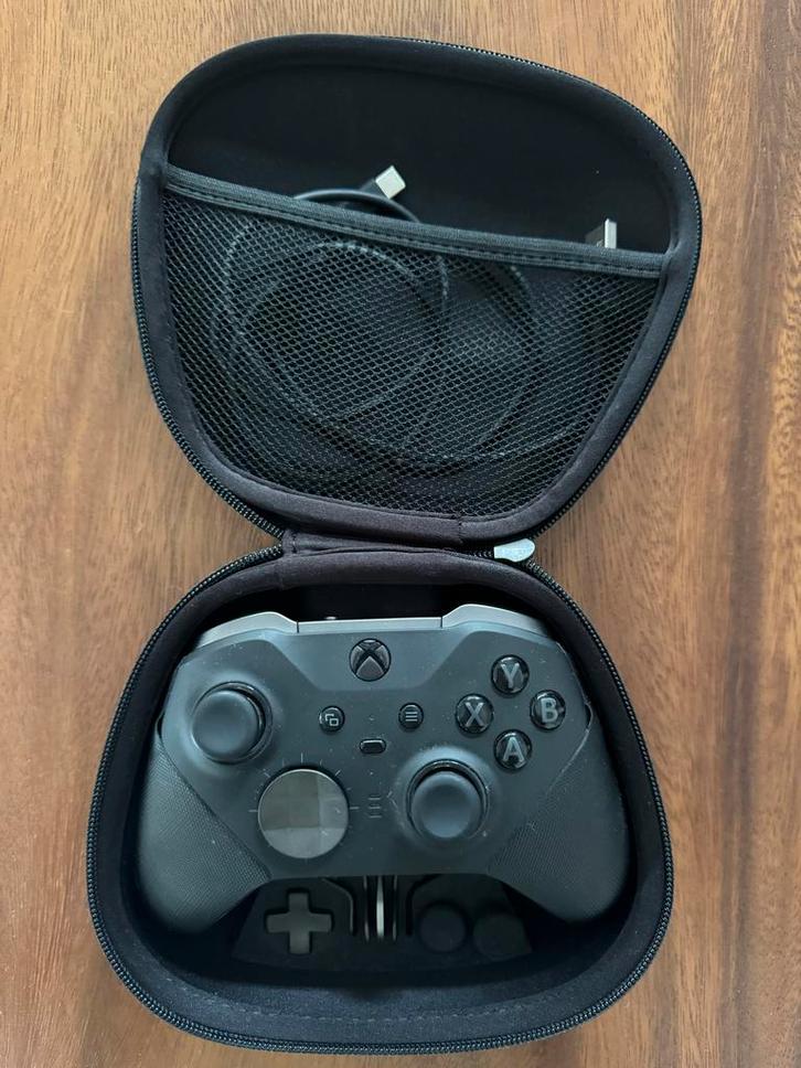 Xbox Elite Controller 2, Spelcomputers en Games, Spelcomputers | Xbox | Accessoires, Gebruikt, Xbox One, Controller, Draadloos