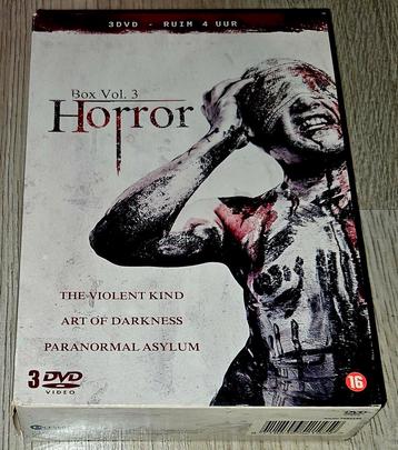 Horror Box Vol. 3 - 3 DVD's beschikbaar voor biedingen