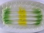 Elchinger Majolica Barbotine asperge serveerschaal, Huis en Inrichting, Overige materialen, Ophalen of Verzenden, Overige stijlen