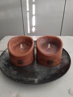2 Led Kaarsen vh PTMD, Ophalen of Verzenden, Zo goed als nieuw, Overige materialen, Minder dan 25 cm