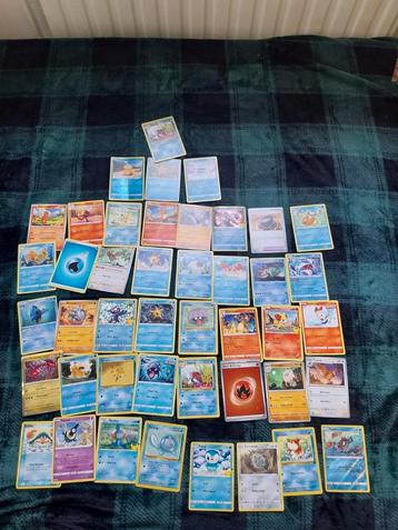 Grote Pokémon kaarten verzameling-veel water types+zeldazem  beschikbaar voor biedingen