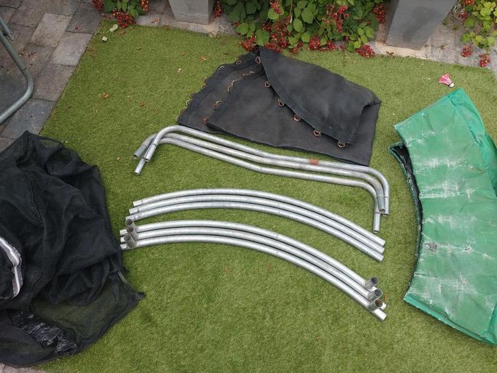 Trampoline (evt voor onderdelen), Kinderen en Baby's, Speelgoed | Buiten | Trampolines, Gebruikt, Ophalen