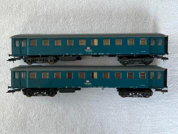 2x Sachsenmodelle 14128 DB slaapwagons beschikbaar voor biedingen