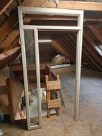 Glazen binnendeur met kozijn, Ophalen, Gebruikt, 80 tot 100 cm, Binnendeur
