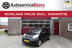 Citroen C1 1.0-12V Exclusive, Airco Automaat, 5 deurs, Rijkl, Auto's, Citroën, Euro 5, Gebruikt, Zwart, 4 stoelen