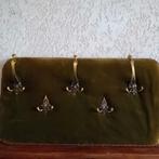 Vintage kapstok met bronzen haken, Ophalen of Verzenden