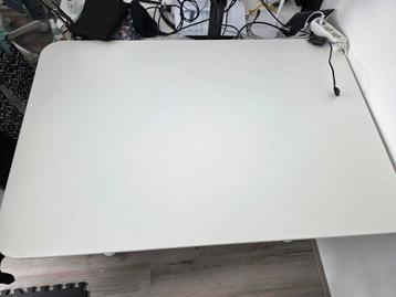 Ikea Bekant verstelbaar bureau 120 x 80 cm (wit) - afbeelding 4