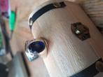 Oude handgemaakte zegelring, Ophalen of Verzenden, Zo goed als nieuw, Zilver, Zilver