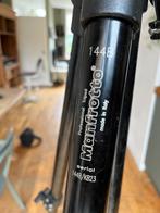 Manfrotto 144b + 2x koppen, Audio, Tv en Foto, Fotografie | Statieven en Balhoofden, Ophalen of Verzenden, Gebruikt, 175 cm of meer