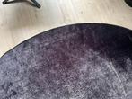Mooi rond vloerkleed - Zwart/Grijs, Huis en Inrichting, Stoffering | Tapijten en Kleden, Ophalen, Rond, 200 cm of meer, Zo goed als nieuw