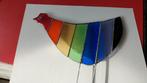 Kip, glas en lood, Antiek en Kunst, Ophalen of Verzenden