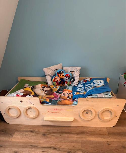 >>Boot Peuterbed met Matras, Voor de Kleine Schipper!, Kinderen en Baby's, Kinderkamer | Bedden, Zo goed als nieuw, 180 cm of meer