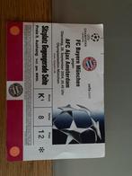 TICKET BAYERN MÜNCHEN-AJAX 04-05 CHAMPIONS LEAGUE, Ophalen of Verzenden, Zo goed als nieuw, Ajax, Overige typen