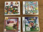 4 Nintendo DS/3DS games. Mario Zelda zgan, Avontuur en Actie, 1 speler, Ophalen of Verzenden, Zo goed als nieuw