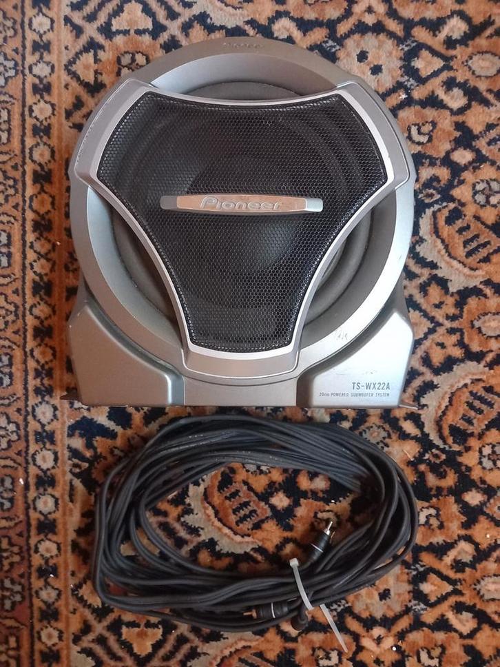 Pioneer TS-WX22A Auto Subwoofer tekoop., Auto-onderdelen, Elektronica en Kabels, Universele onderdelen, Gebruikt, Ophalen of Verzenden