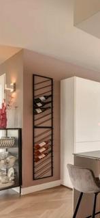 2 metalen wijnrekken, Huis en Inrichting, Woonaccessoires | Wijnrekken, Ophalen, Metaal, Minder dan 50 cm