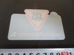 sticker Raamsticker SAS Zwolsche Algemene Verzekeringen, Ophalen, Zo goed als nieuw, Sticker