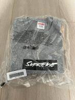 Supreme Futura Box logo tee Heather grey Large, Ophalen of Verzenden, Nieuw, Maat 52/54 (L), Grijs