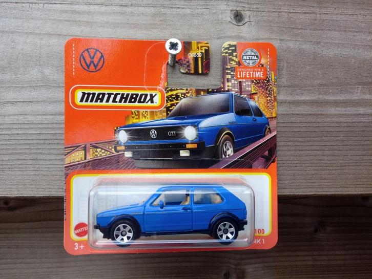Volkswagen Golf MK1 GTI '76 Matchbox, Hobby en Vrije tijd, Modelauto's | Overige schalen, Nieuw, Auto, Ophalen