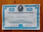 Chase Manhattan Bank - Rockefeller, 1950 tot 1970, Ophalen of Verzenden, Aandeel